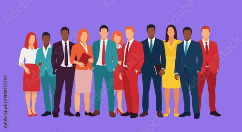 A diverse group of people celebrate worker day with labor and workers in a modern cityscape illustration.