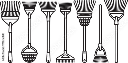 Varieties of traditional lamps and lanterns in classic designs Vector
