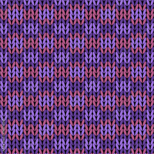 Knitted background pattern wallpaper knitting decorative print handmade textile knitting handiwork