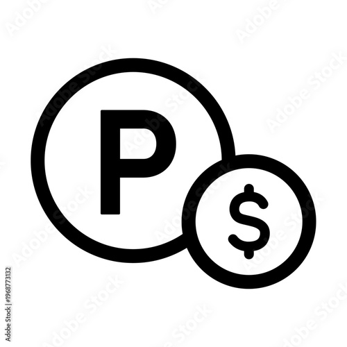 ポイントとドルのアイコン（ポイント還元・特典）