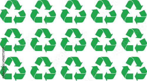 Recycling icons, green, eco, sustainability, environment, reduce, reuse, recycle, conservation, climate, nature, renewable, energy, eco‑friendly, global, awareness, lifestyl, 