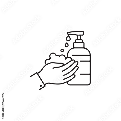Person using hand sanitizer gel for cleanliness and hygiene purposes