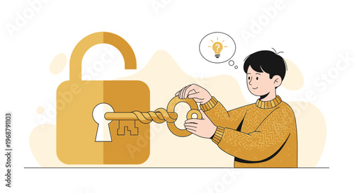 Unlock Your Potential With The Key To Success And New Ideas