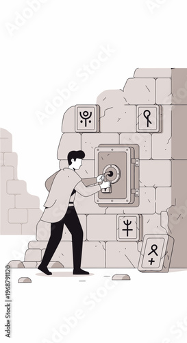 Unlocking Ancient Secrets With Mysterious Symbols And A Safe