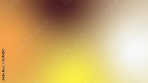 Warm Gradient Background With Orange Brown Yellow And White Tones Video