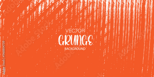 Orange fanta can with bold text on a vibrant orange background