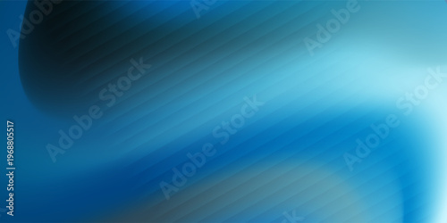 Blue room in 3D.Blur abstract Background