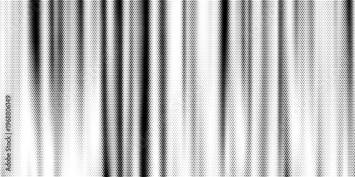 Halftone line gradient texture. Black diagonal stripe gradation background. Repeated slanted strokes pattern backdrop. Vibrating parallel lines wallpaper. Vanish oblique moire overlay. Vector