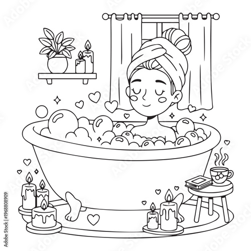 Cozy Moms Cute Coloring pages