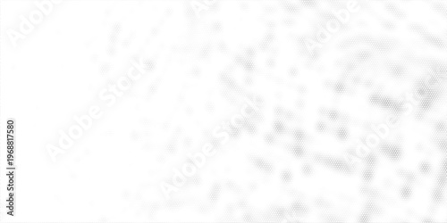 Modern meshhed rectangle halftone gradient texture. Vanishing polka dot background. Repeating dots gradation art modern abstract