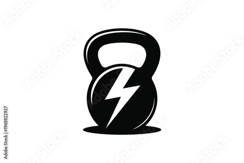 Black and White Minimalist Letter G Design Illustration