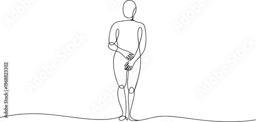 Woman in white dress standing on a rock by the sea with arms raised