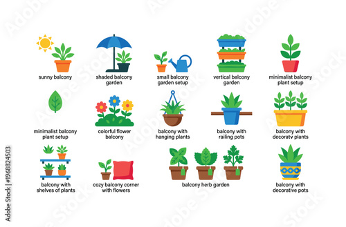 A sunny balcony with plants, shaded balcony garden, small balcony garden setup, vertical balcony garden, minimalist balcony plant