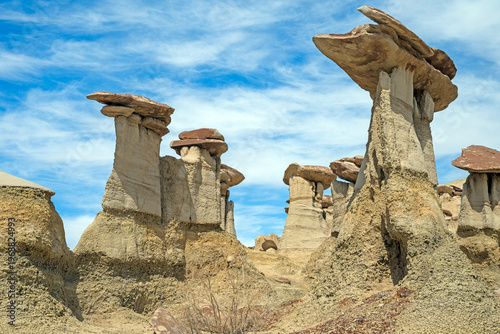 Massive Capstones Looming Overhead in the Wilderness
