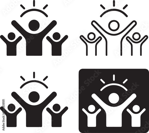 International Youth Day Poster Design, International Youth Day Poster Design icon, International Youth Day Poster Design vector, youth celebration, global event, young people, awareness campaign