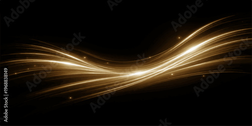 An abstract blue fractal flame background features futuristic glowing waves and motion lines to create a bright energy pattern design for a high technology wallpaper art backdrop