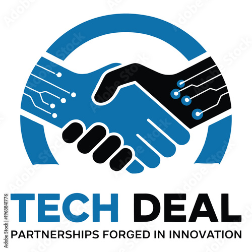 Handshake symbolizing tech partnerships forged in innovation and collaboration