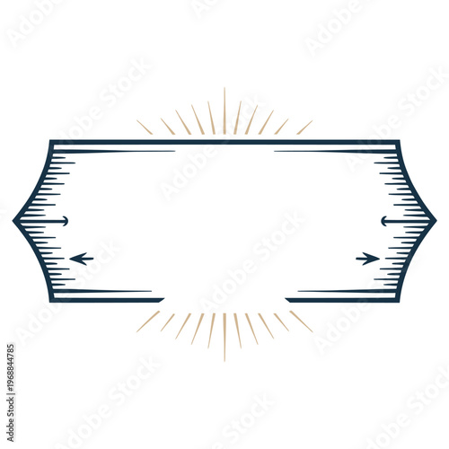 Diagram of a heat exchanger or radiator with directional airflow and heat dissipation