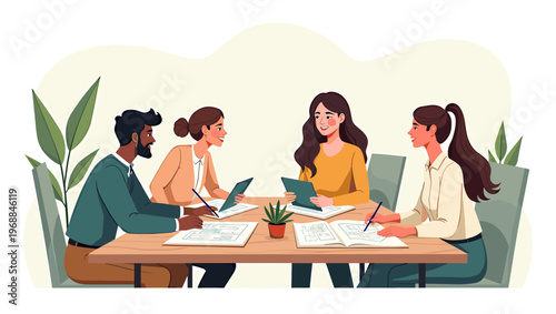 A person tenderly holds a plant, symbolizing growth and care in a modern setting.