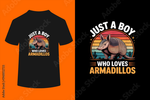 Boys Armadillo T-Shirt
