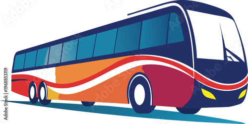 Bus icon vector illustration. bus sign and symbol. transport symbol