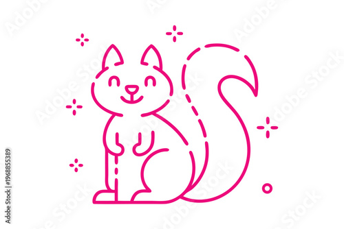 Surprised cartoon cloud with wide eyes, simple line art illustration, shock