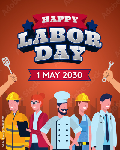 May 1st Labor Day - International Workers Day Celebration & Rights Awareness,and achievements. Recognize contributions of workers worldwide on Labor Day