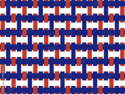 Woven Fabric Texture Realistic Interlaced Thread Pattern Vector