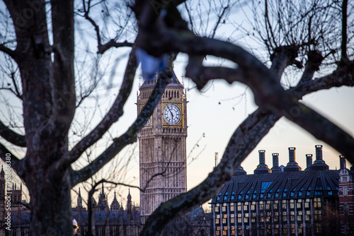 Iconic clock face of Big Ben (Elizabeth Tower) in London, showcasing its historic Victorian Gothic design and world-famous timepiece, symbolising British heritage and tradition with digitisation news