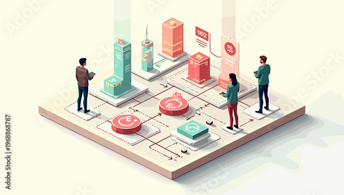 A clean and simple beige background with a subtle shadow, ideal for adding text or objects for design and marketing purposes.