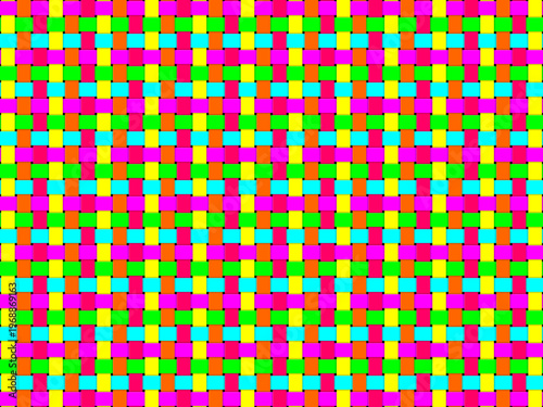 Woven Fabric Texture Realistic Interlaced Thread Pattern Vector