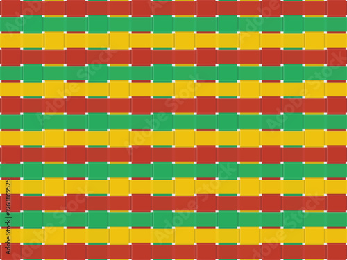 Classic Basket Weave Pattern Natural Fiber Texture Vector