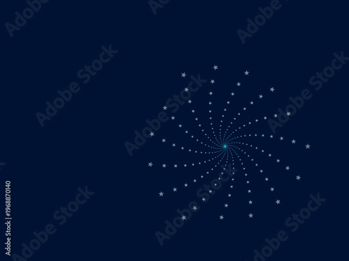 Hypnotic Spiral Motion Depth Background Illustration