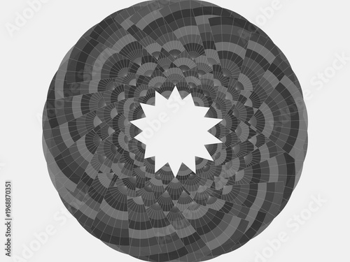 Gatsby Style Decorative Arch Seamless Vintage Design Wallpaper