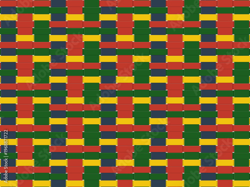 Satin Weave Smooth Silk Textile Surface Vector Design