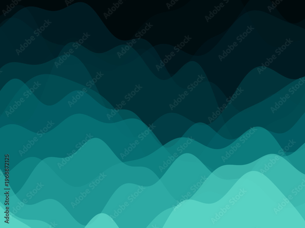 Fototapeta premium Premium Satin Wave Texture Elegant Gradient Design Background