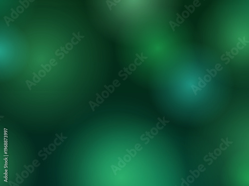 Vibrant Neon Gradient Spheres Modern Dark Background