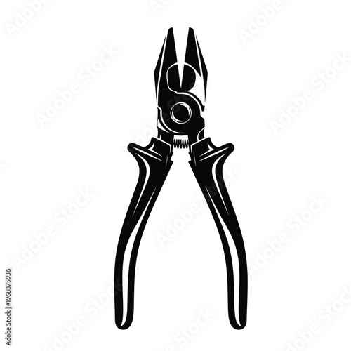 An illustration shows a pair of pliers on a plain background.