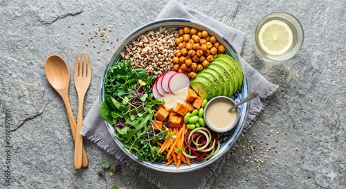 vegetables on a plate