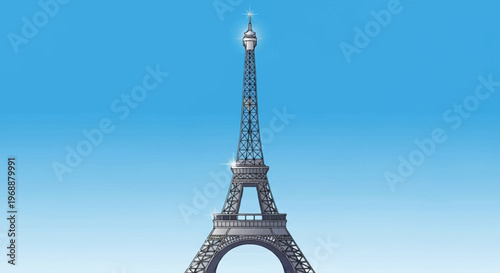 Eiffel Tower Paris France Landmark Iconic Architecture