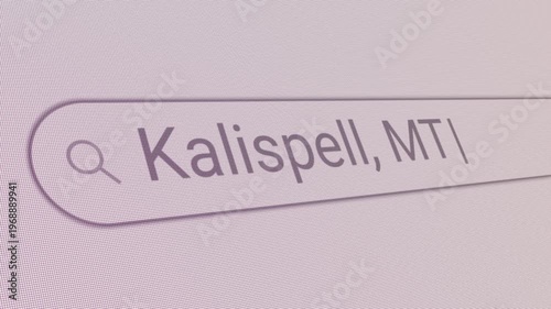 Search Bar Kalispell MT 
Close Up Single Line Typing Text Box Layout Web Database Browser Engine Concept