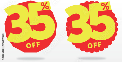 35% off, discount, sale, offer, tag, sticker, promotion, promo, liquidation, price, retail, percent, shop, store, campaign, business, design, ten, banner, buy, marketing, percentage, company, special 