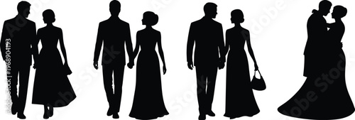 Black Silhouette Set of Young Children Riding Kick Scooters Wearing Safety Helmets Representing Active Play Outdoor Physical Activity and Healthy Childhood Development