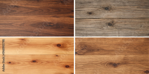Natural brown oak wood plank texture background featuring a seamless grain pattern of weathered timber boards for a rustic hardwood floor or wall material surface