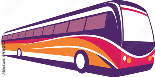 Bus icon vector illustration. bus sign and symbol. transport symbol