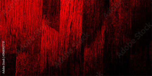 Vintage dark red wood texture background with a grunge rough pattern and old weathered paint design for a rustic backdrop