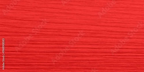 Red fabric and carpet texture background with a dark wooden grain pattern and natural timber board structure surface