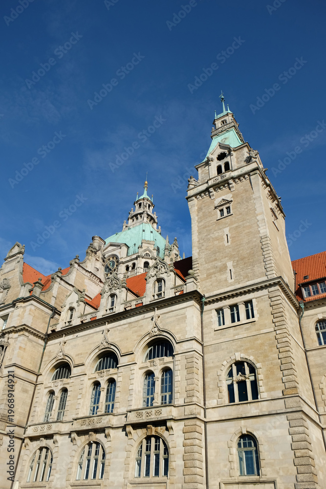 Fototapeta premium Neues Rathaus von Hannover