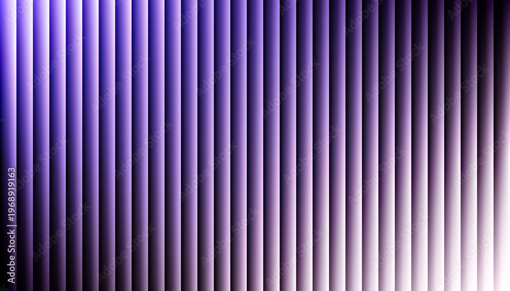 Fotografie Purple Vertical Striped Pattern with Gradient Effect.