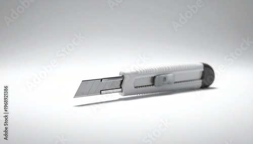 Single retractable box cutter knife